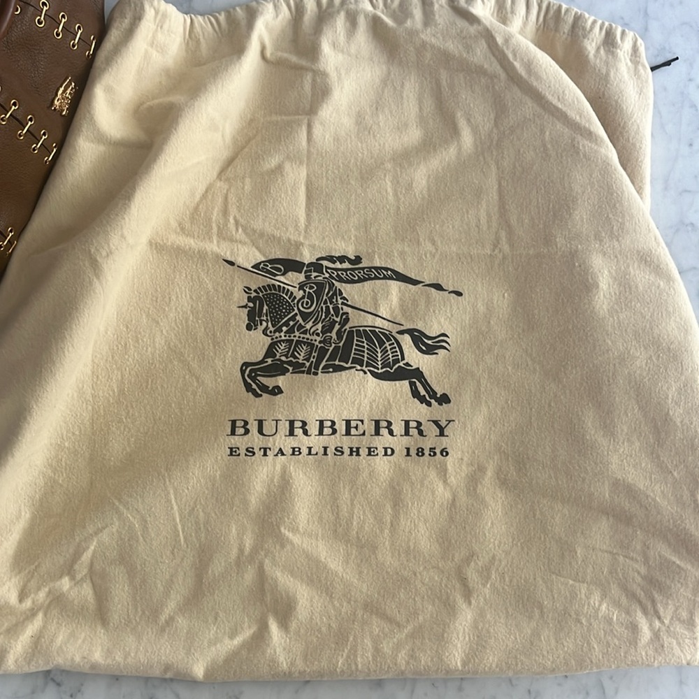 Burberry Prorsum Large Leather Metal StitchTote Bag - Picture 13 of 16